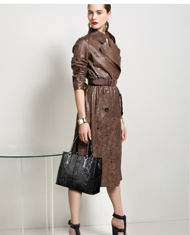 Dominique Textured Tote Bag
