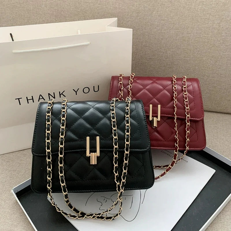 Olivia Quilted Shoulder Bag