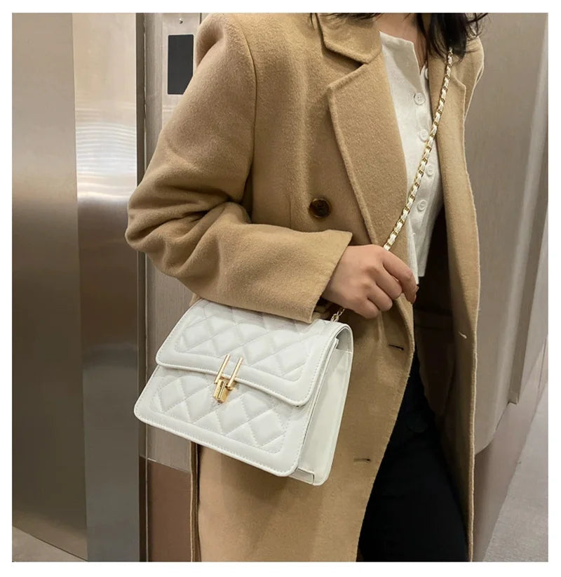 Olivia Quilted Shoulder Bag