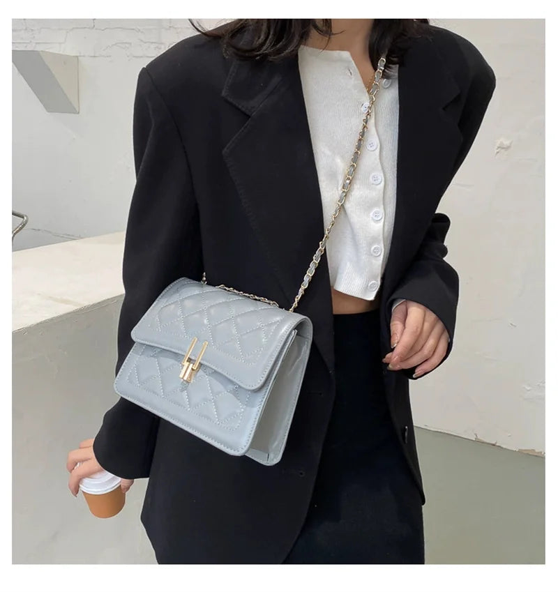 Olivia Quilted Shoulder Bag