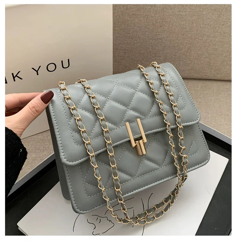 Olivia Quilted Shoulder Bag