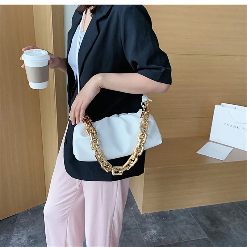 Lilith Pleated Handbag