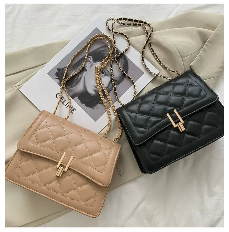 Olivia Quilted Shoulder Bag