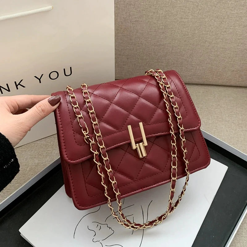 Olivia Quilted Shoulder Bag