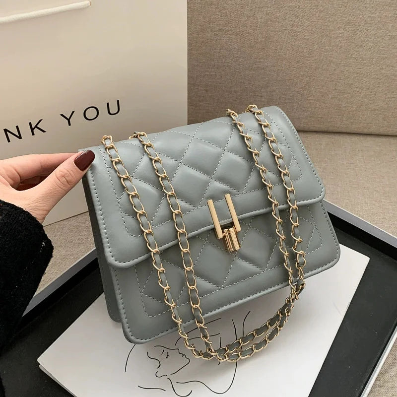 Olivia Quilted Shoulder Bag