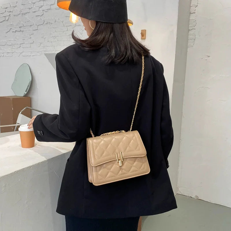 Olivia Quilted Shoulder Bag