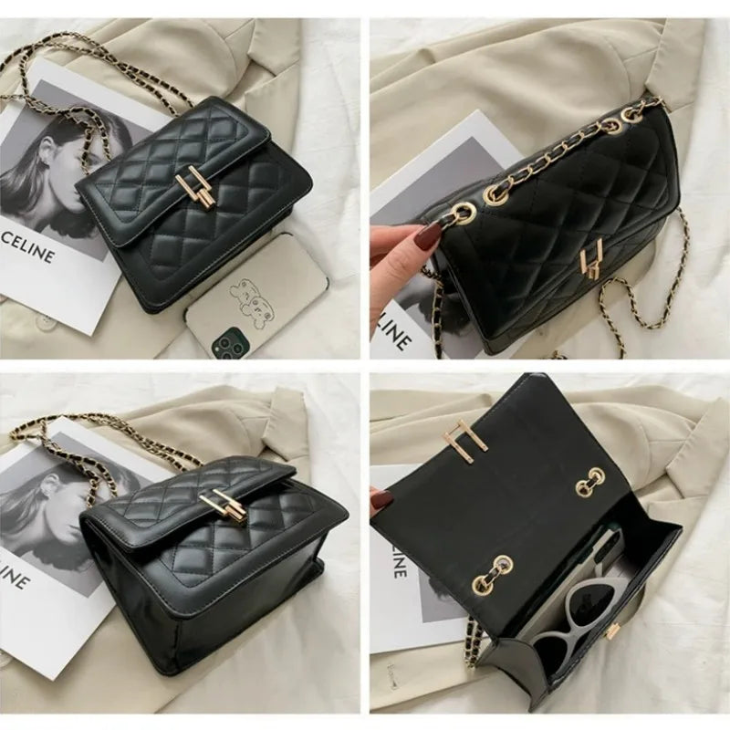 Olivia Quilted Shoulder Bag