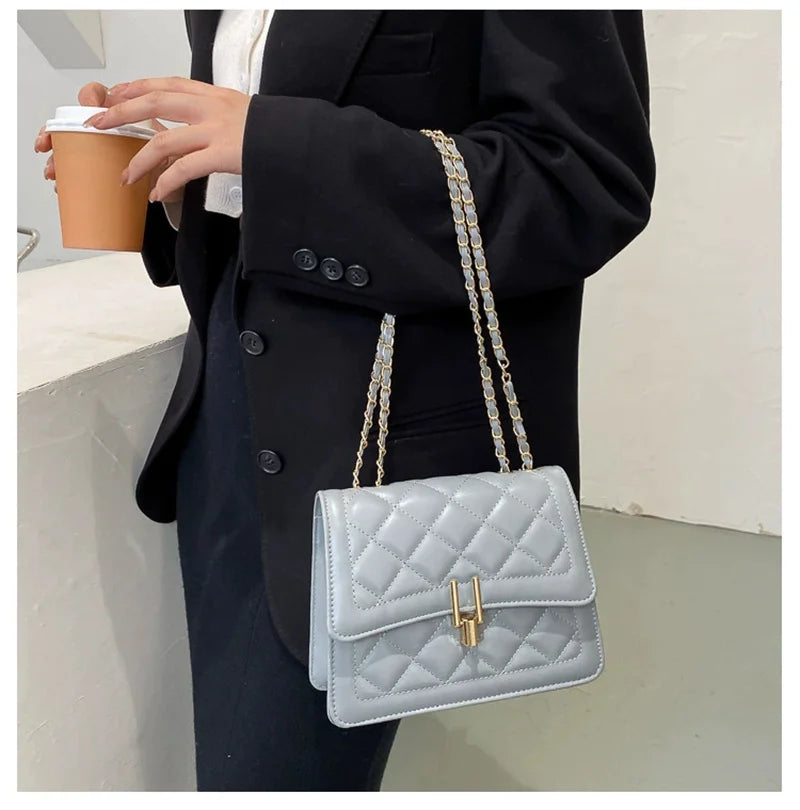 Olivia Quilted Shoulder Bag