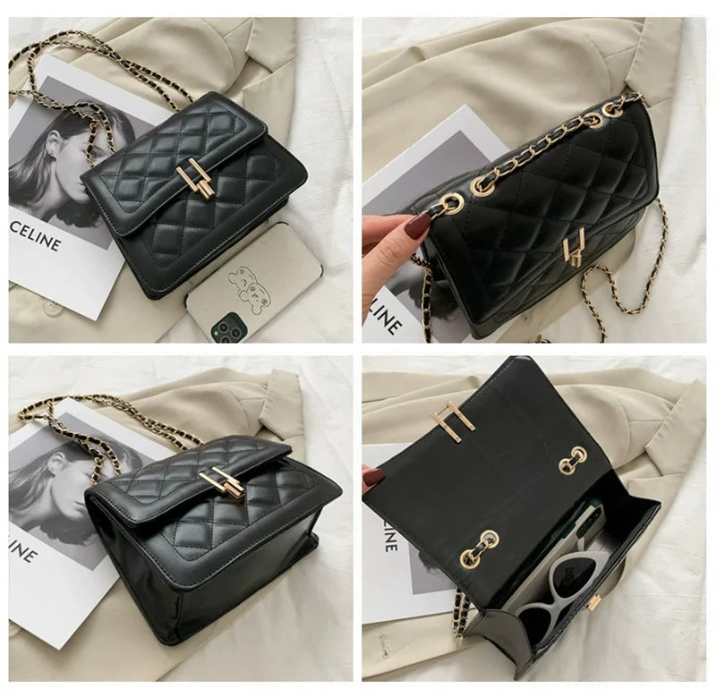 Olivia Quilted Shoulder Bag