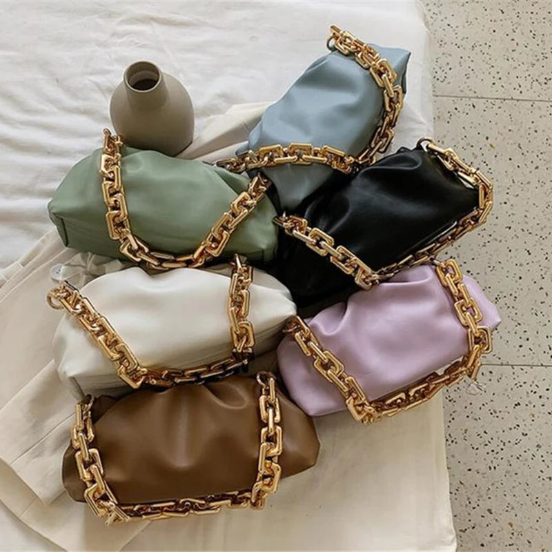 Lilith Pleated Handbag