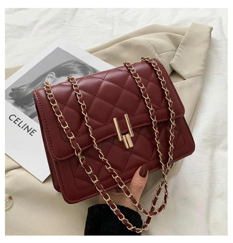Olivia Quilted Shoulder Bag