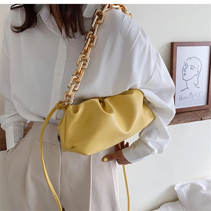 Lilith Pleated Handbag