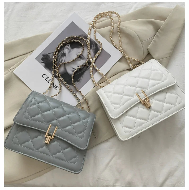 Olivia Quilted Shoulder Bag