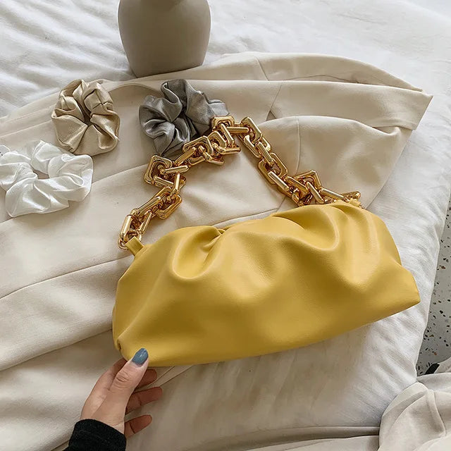 Lilith Pleated Handbag