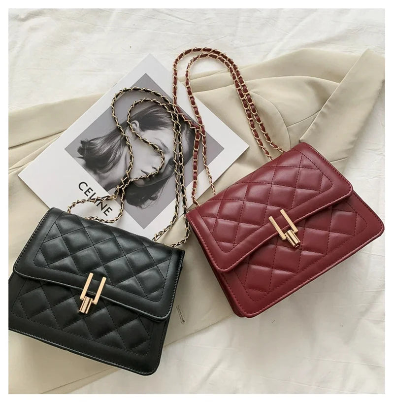 Olivia Quilted Shoulder Bag