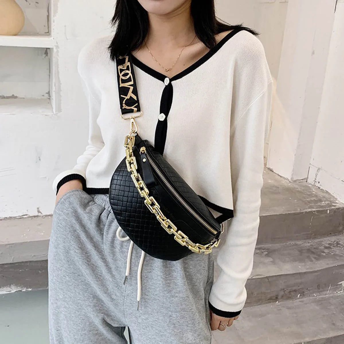 Elektra Chain Belt Bag