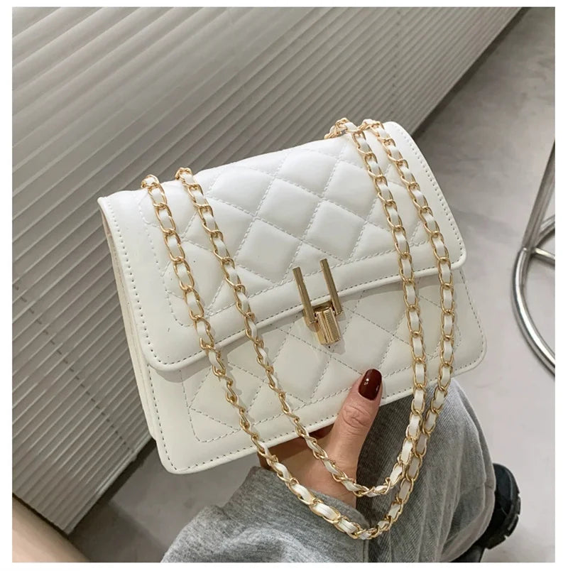 Olivia Quilted Shoulder Bag