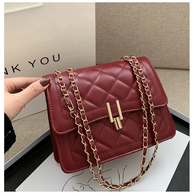 Olivia Quilted Shoulder Bag