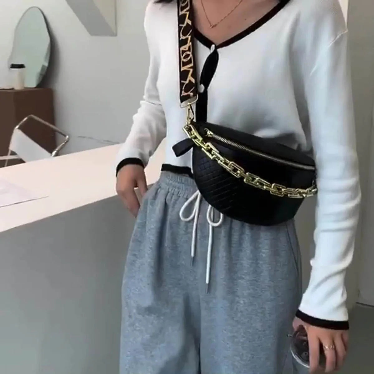 Elektra Chain Belt Bag