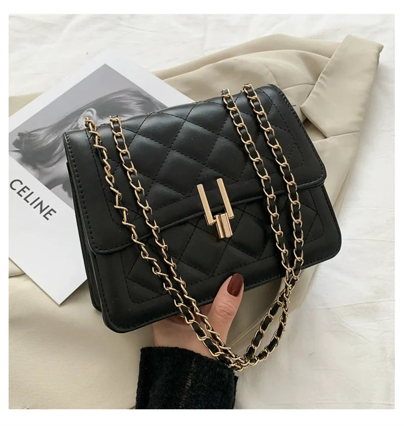 Olivia Quilted Shoulder Bag