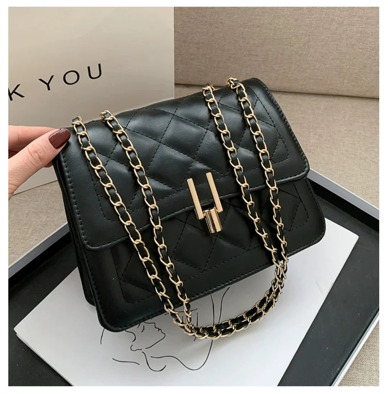 Olivia Quilted Shoulder Bag
