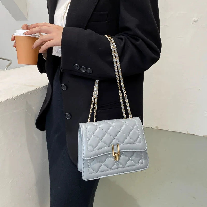 Olivia Quilted Shoulder Bag