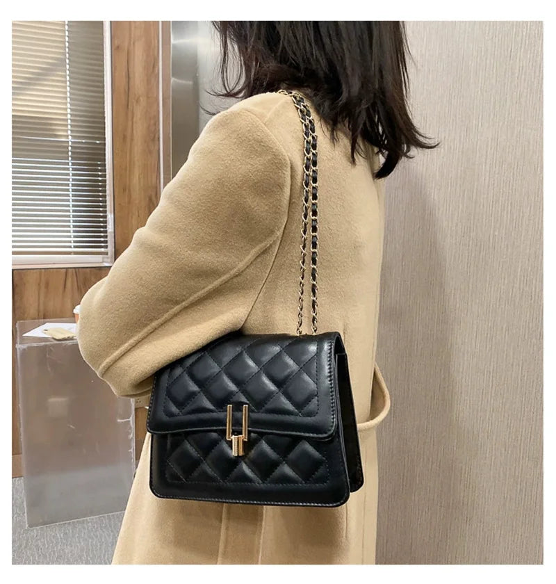 Olivia Quilted Shoulder Bag