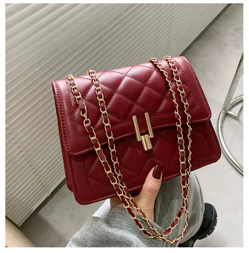 Olivia Quilted Shoulder Bag