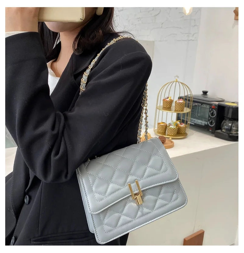 Olivia Quilted Shoulder Bag