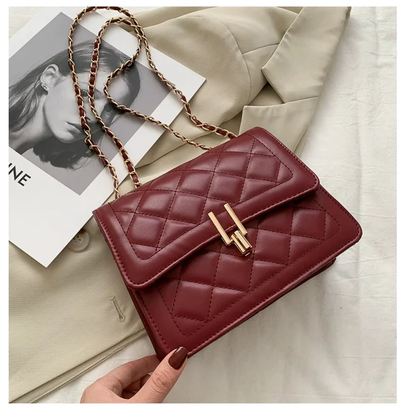Olivia Quilted Shoulder Bag