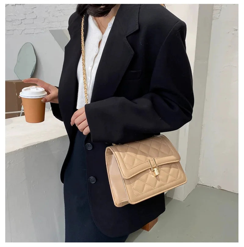 Olivia Quilted Shoulder Bag