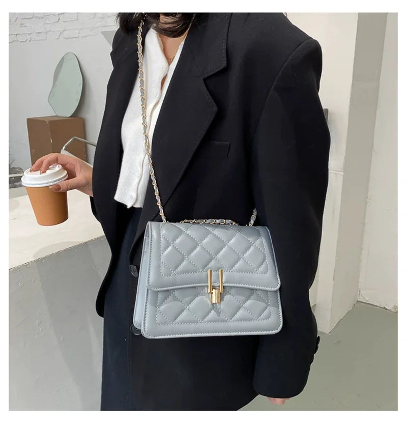 Olivia Quilted Shoulder Bag