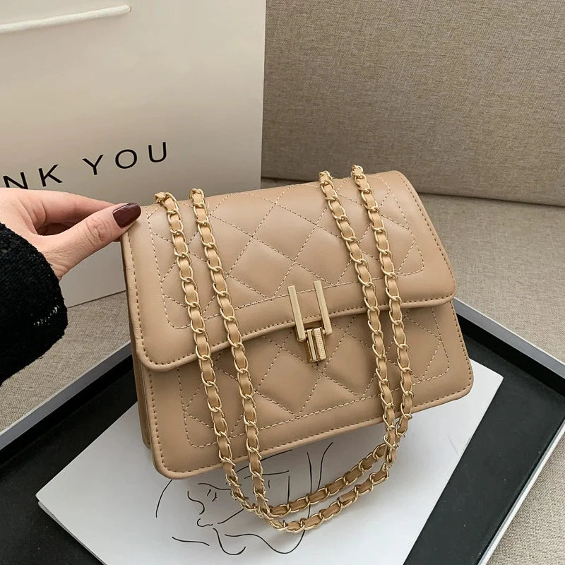 Olivia Quilted Shoulder Bag
