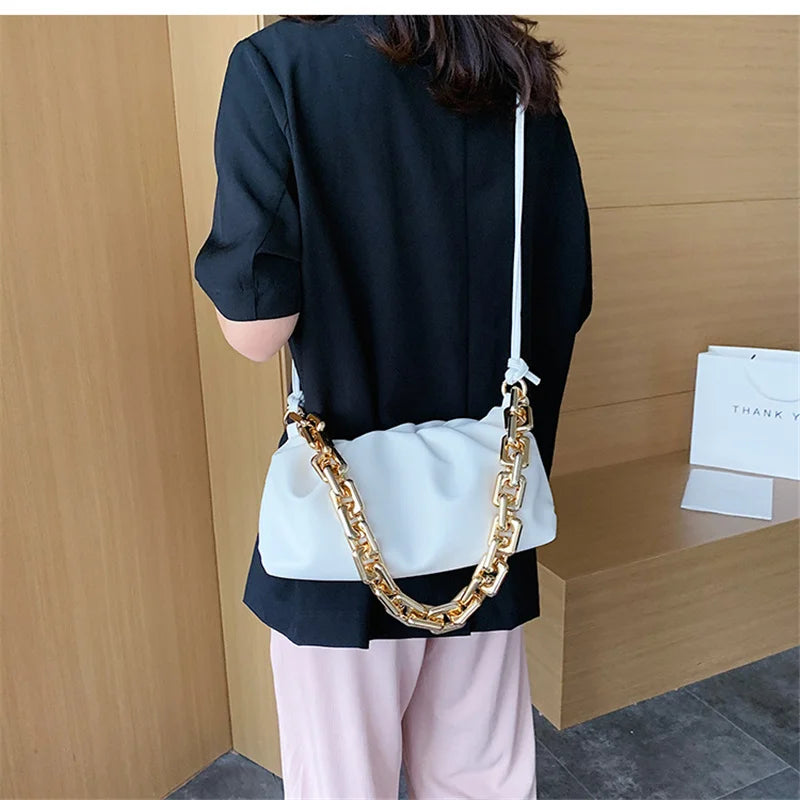 Lilith Pleated Handbag