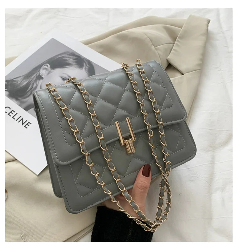 Olivia Quilted Shoulder Bag