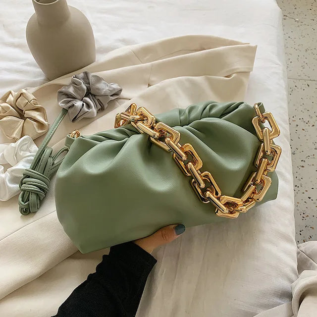 Lilith Pleated Handbag