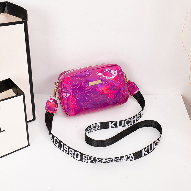 Jessica Holo Jelly Crossbody Bag