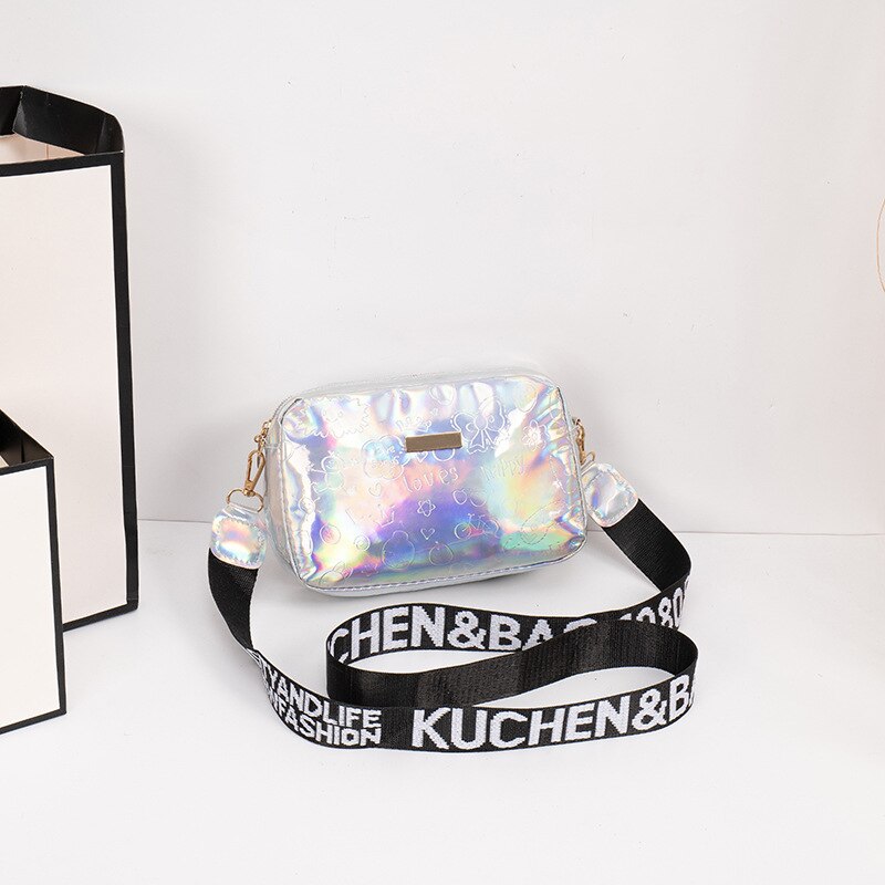 Jessica Holo Jelly Crossbody Bag