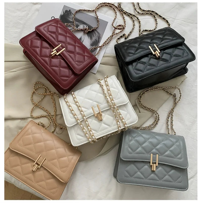 Olivia Quilted Shoulder Bag