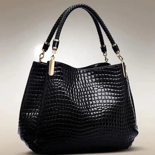 Stacey Snake Print Tote