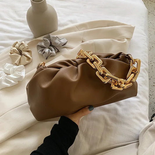 Lilith Pleated Handbag