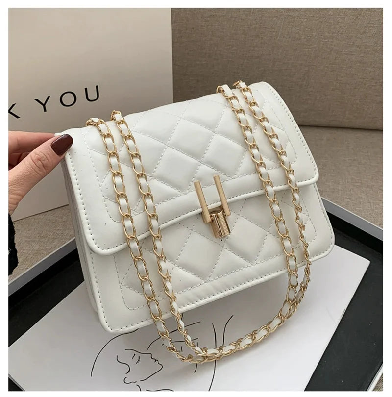 Olivia Quilted Shoulder Bag
