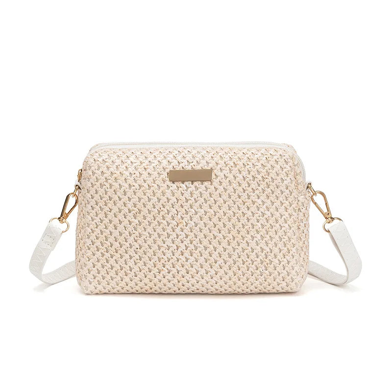 Audrey Woven Shoulder Bag