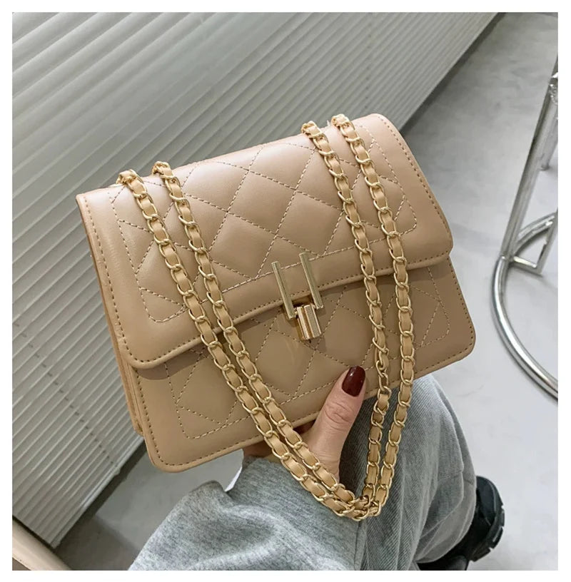 Olivia Quilted Shoulder Bag